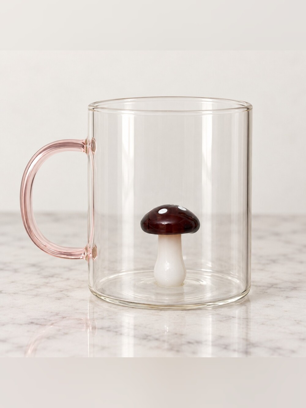 The Last Line Peek-A-Boo Mushroom Mugs Set of 4 Designer Glassware